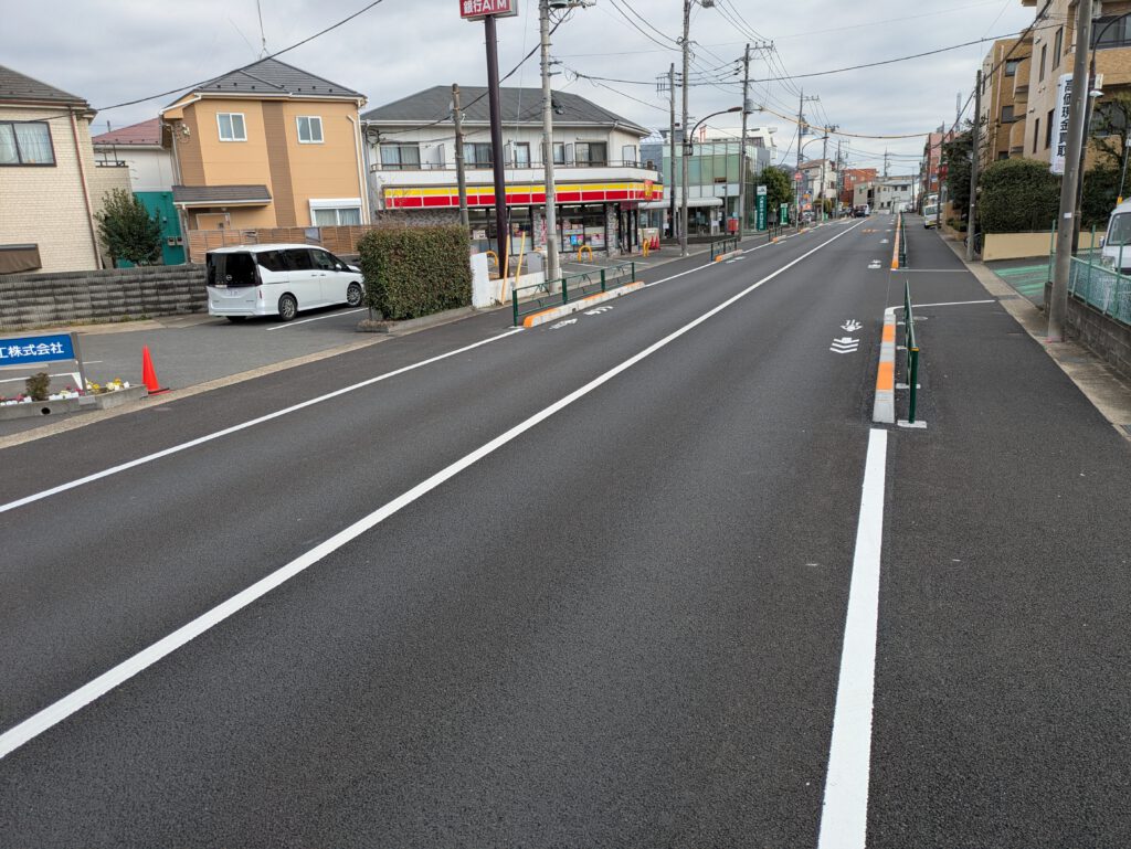 舗装工事 都道大田調布線 施工実績