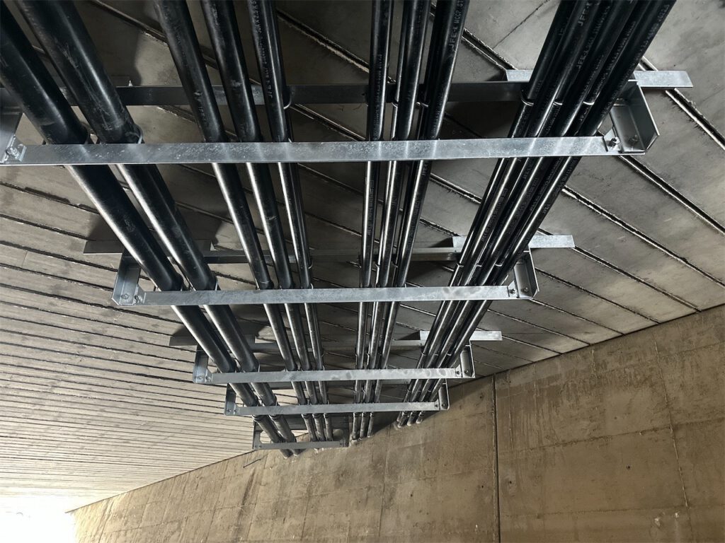 電線共同溝工事 国道９号 完成写真